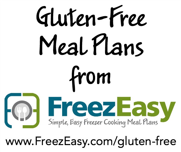 Gluten Free Meal Plans from FreezEasy.com