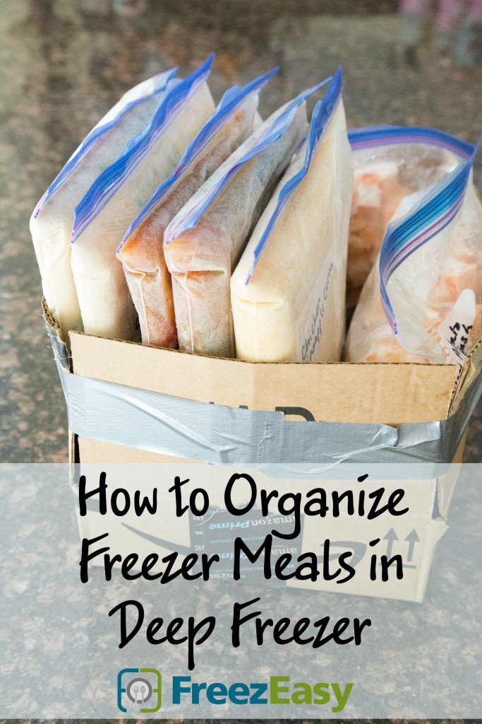 How to Organize Freezer Meals in Deep Freezer