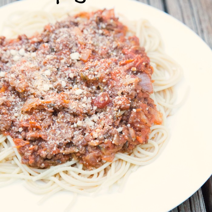 Freezer Friendly Veggie Loaded Spaghetti Sauce